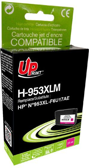 Katridzh boje UPrint H-953XLM, kompatibil me HP 953XL, magenta
