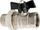 Valvul sferike Hydroland ZKW-25-WS-M-H-TYTAN, 1", bronz, titani