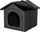 Shtëpi për qen HobbyDog Doghouse, 55x60x60, palosëse, shumëngjyrëshe
