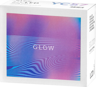 Lampë thonjsh UV LED Glow YC57 RN, 268W, blu rozë