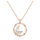 Qafore për femra Swarovski 5645371, artë rozë