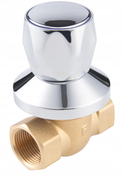 Valvul ndalese e brendshme F-Power KFP2P, PN16, 3/4" FF, bronzi