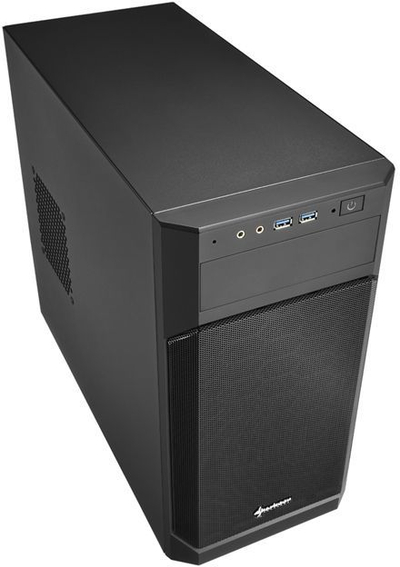 Kasë kompjuteri V1000 Sharkoon, microATX, e zezë