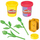 Set loje Play-Doh Sunflowers And Daisies, 2 kuti plastelinë, për fëmijë 3+