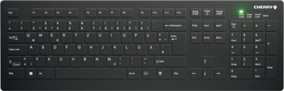 Tastierë mjekësore Contour Design Active Key QuickClean, pa tela, profil i ulët, e zezë
