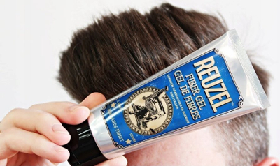 Xhel flokësh Reuzel Fiber Gel, kap fort, mat, 100 ml