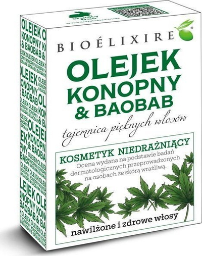 Serum flokësh Bioélixire Baobab Hemp, me biotinë, 20 ml