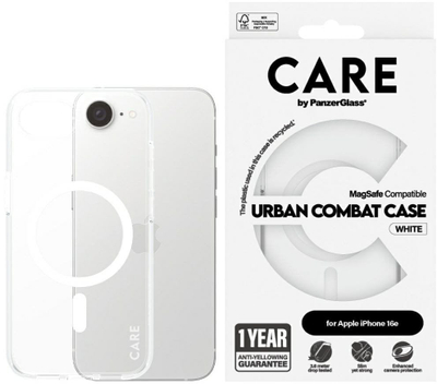 Mbulesë telefoni CARE by PanzerGlass Flagship Urban Combat, që s’e ha trupi nga goditjet, transparente