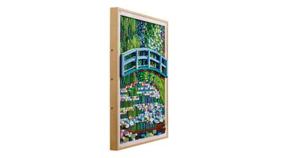 Set LEGO Art Claude Monet 31220, tablo murale dekorative, shumëngjyrësh