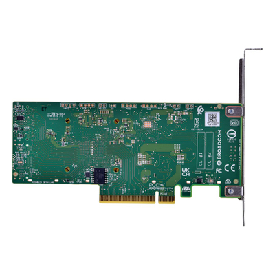 Kartë RAID Broadcom MegaRAID 9540-8i, PCIe 4.0, 8 porta SAS SATA, e gjelbër