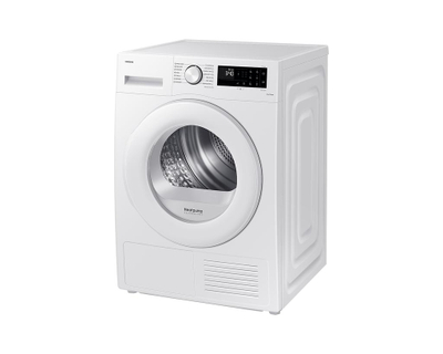 Tharëse rrobash Samsung DV90CGC2A0TE me pompë nxehtësie, motor inverter, e bardhë