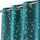 Perde dekorative Douceur d'intérieur Sakura, 140x260cm, poliester, turquoise