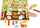 Puzzle 3D druri Bino Grill, 29.5 x 29.5 x 2 cm, shumëngjyrësh