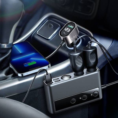 Полнач за автомобил Joyroom JR-CL06, 4x USB A, 3.6A, црн