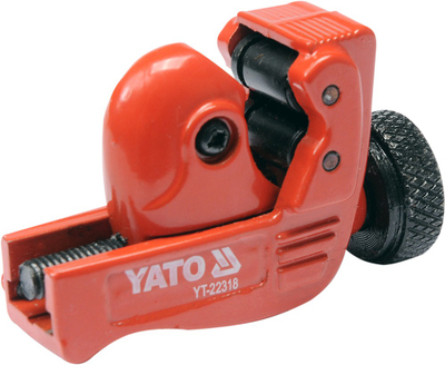 Prerëse tubash Yato YT-22318, 3-22 mm, çelik me kushineta, e kuqe