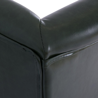 Divan 3 ulëse KIELY, stof, 166.5×80×80 cm (HM8296.04), gjelbër