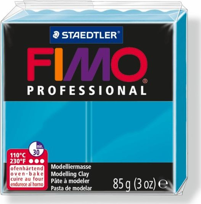 Balte modeluese Fimo Professional, 85g, pjekje në furrë, turquoise