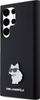 Mbulesë telefoni Karl Lagerfeld Silicone Choupette Metal Pin, për Samsung Galaxy S23 Ultra, e zezë