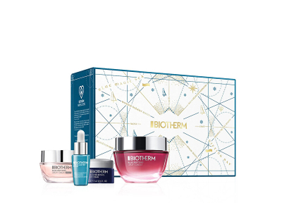 Set për kujdesin e lëkurës Blue Peptides Biotherm, krem 50 ml + 15 ml + serum 7 ml + krem sysh 5 ml
