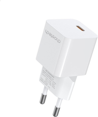 Karikues Choetech PD5010, USB-C, PD, 20W, i bardhë