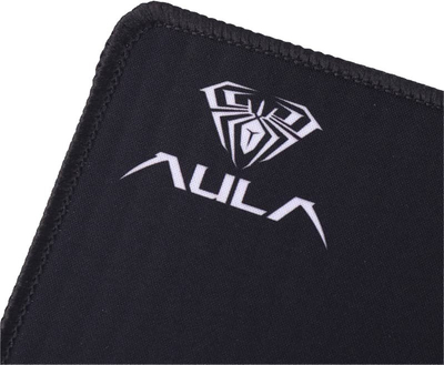 Mousepad gaming Aula MP-W, 30x25cm, bazë gome, i zi