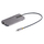 Përshtatës multiport StarTech USB-C, 4K 60Hz, 100W PD, i hirtë