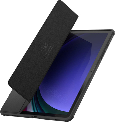Këllëf tableti Spigen Ultra Hybrid Pro, për Samsung Galaxy Tab S9 SM X710 SM X716, me qëndrim, i zi