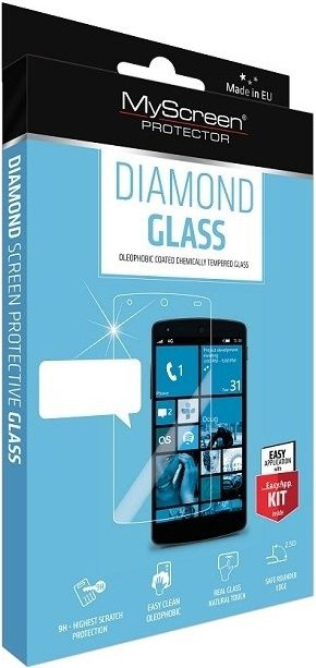 Xham mbrojtës MyScreen Diamond Glass Full Glue për Samsung Galaxy S7, 9H, transparent
