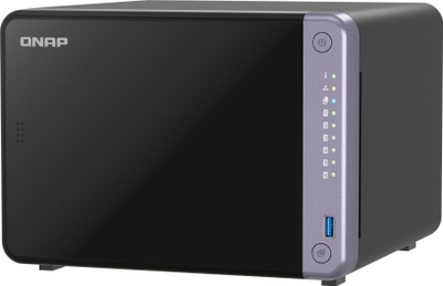 NAS server QNAP TS-632X-4G, 6 slote, 4GB RAM, gri