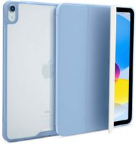 Këllëf tabletë Pipetto Origami No7 Tri-Folio, për iPad 10.9" 2022 dhe 11" 2025, magnetik, blu
