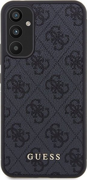 Kapak telefoni Guess 4G Logo për Samsung Galaxy A34 5G, plastike edhe TPU, gri