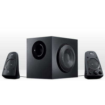 Altoparlantë kompjuteri Logitech Z623, 2.1, 200 W, të zinj