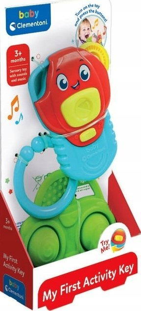 Lodër muzikore Clementoni Musical Key, 3 melodi, për foshnje 3m+