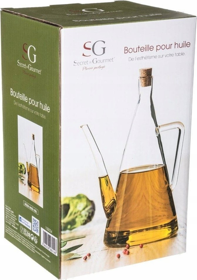 Shishe vaji Secret De Gourmet, 500 ml, qelq, transparente