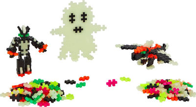 Set ndërtimi Plus-Plus Learn to Build Glow, 500 copa, që ndriçojnë në errësirë