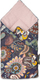 Mbështjellëse për bebe Sensillo Waffle Boho, 75x75 cm, pambuk, rozë e pluhurosur