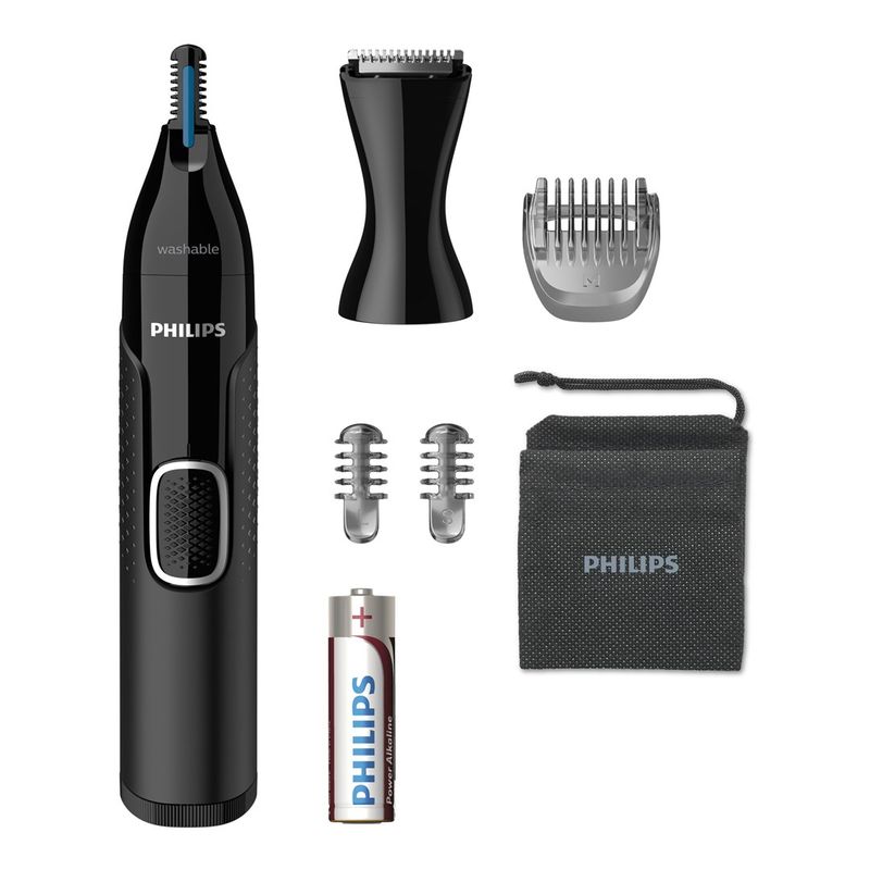Trimmer hunde Philips Series 5000 NT5650/16, për hundë veshë vetulla, me bateri, i zi