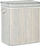 Kosh rrobash Beliani Basket Kalthota, bambu, 60x52x34 cm, gri