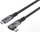 Kabllo USB C Microconnect USB3.2CC005-a, 0.5m, 20Gbps, e zezë
