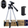 Tripod për kamera dhe telefon Weifeng WT-3110A, alumin, kokë 360°, ngjyrë e zezë me argjendtë