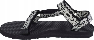 Sandale Teva Original Universal Slingback për goca, EVA, Bandana bardhë e zezë