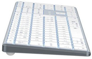Tastierë Hyper HS2310NO, Bluetooth, LED, gri