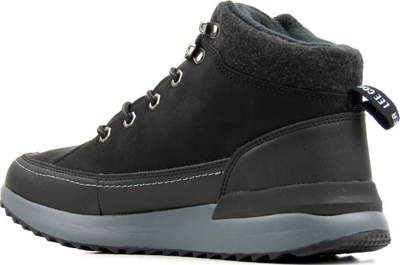 Këpucë sportive për burra Lee Cooper, me lidhëse, me qafë të lartë, të zeza