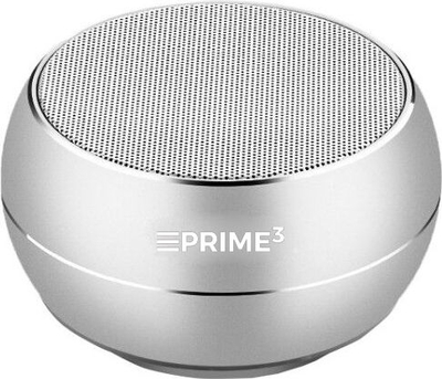 Блутут звучник Prime3 Soul ABT03SL, microSD, ФМ радио, сребрен