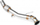 Downpipe RM Motors BMW E60 E61 535d M57N, 272HP, çelik inox, argjendtë