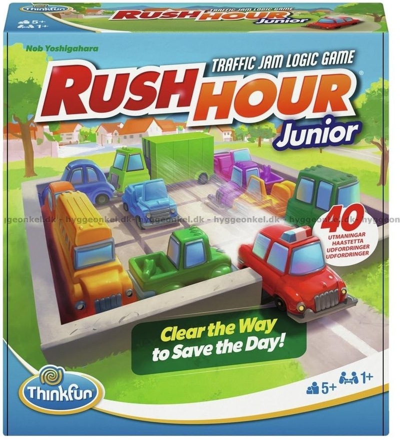 Lojë logjike Ravensburger Rush Hour Junior, për fëmijë, shumëngjyrëshe