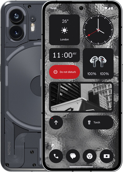 Celular Nothing Phone (2), 12GB/256GB, i hirtë