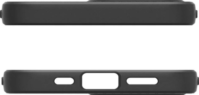 Футрола за телефон Spigen Liquid Air, за iPhone 16e, TPU, црна мат