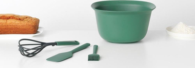 Set pjekjeje Brabantia TASTY+, 3.2L, 4 pjesë, jeshile