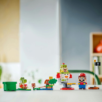 Сет игри LEGO Super Mario Adventures with Interactive Mario, интерактивен, со електронска фигура, разновидни бои